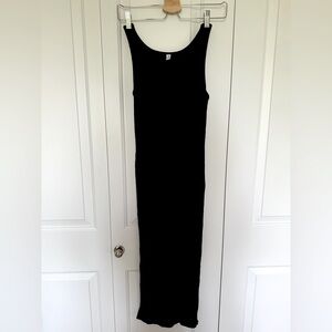 KOTN Black Sleeveless Sheath Maxi Dress